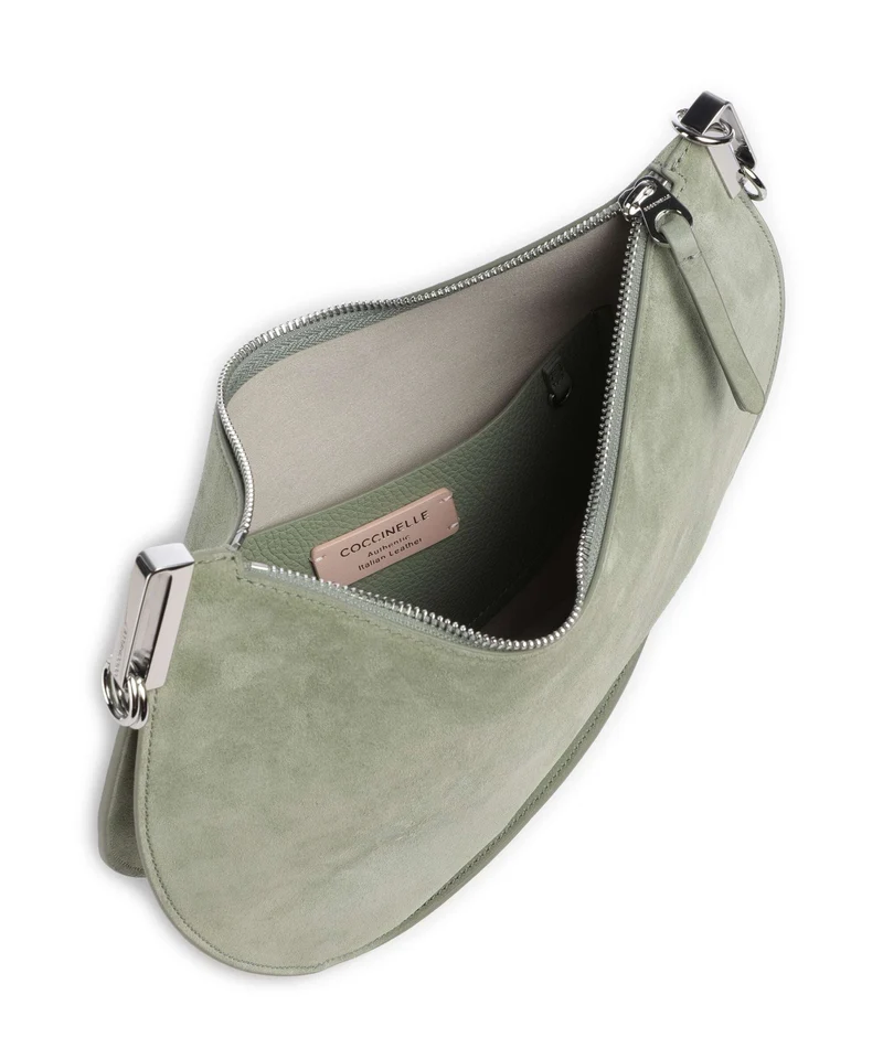Coccinelle Sunup Suede Sac fourre-tout greenery