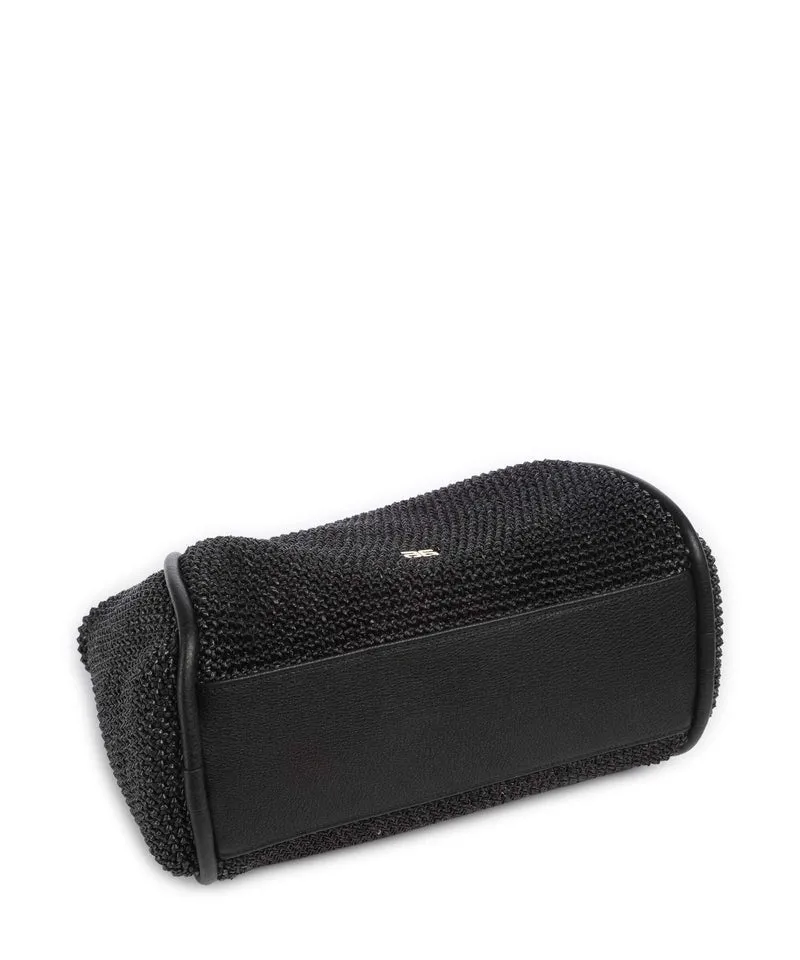 Abro Maglia Raffia Willow Sac à main black/gold