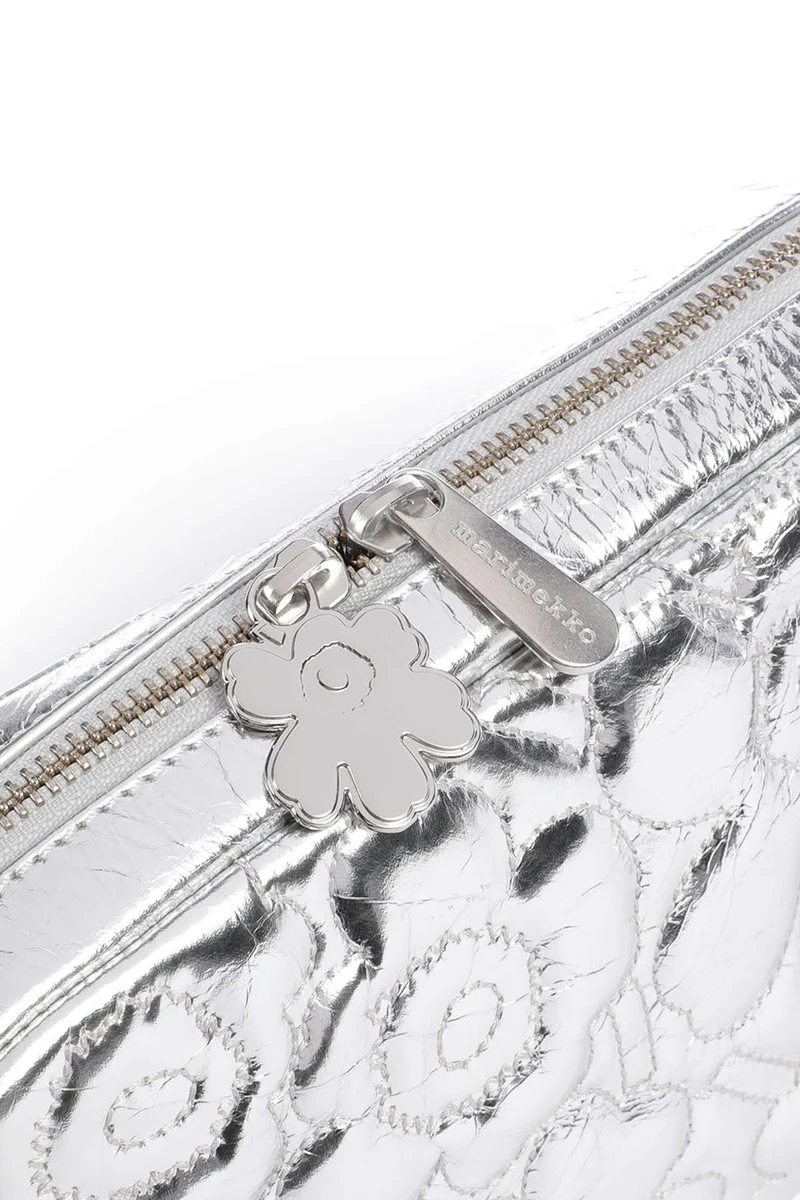 Marimekko Gratha Soft Unikko Sac bandoulière silver