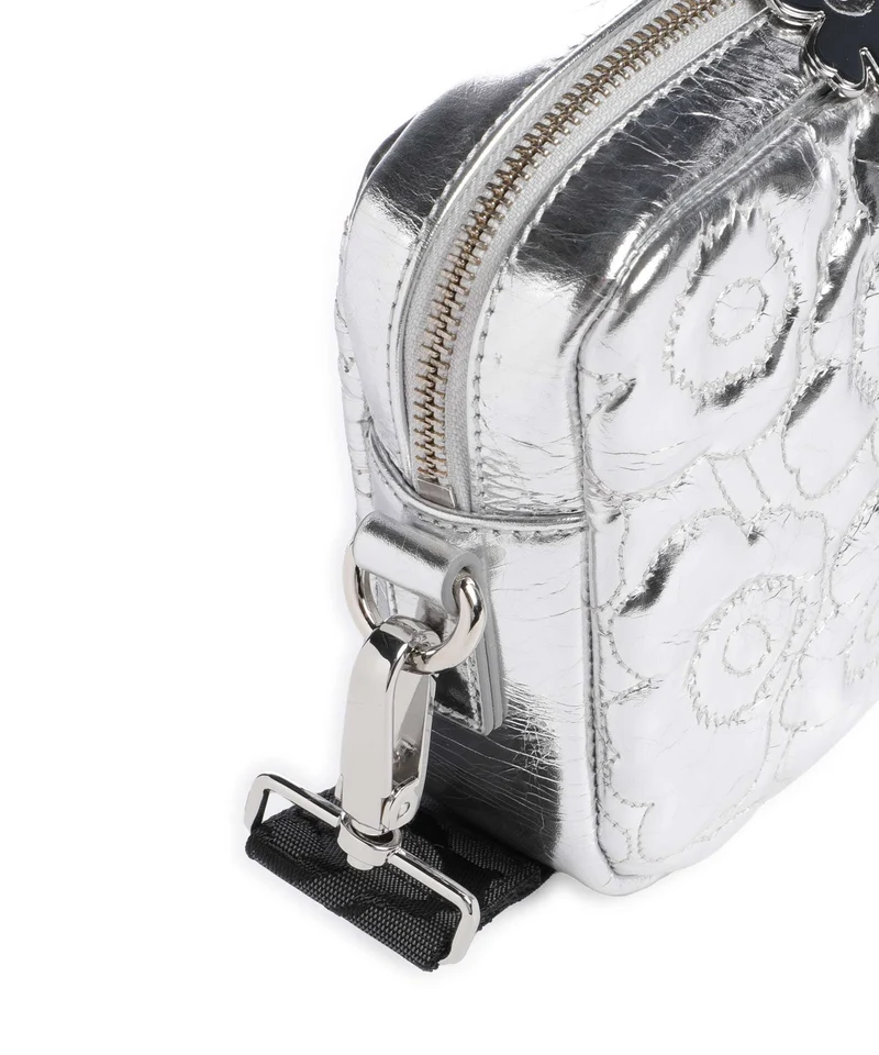 Marimekko Gratha Soft Unikko Sac bandoulière silver