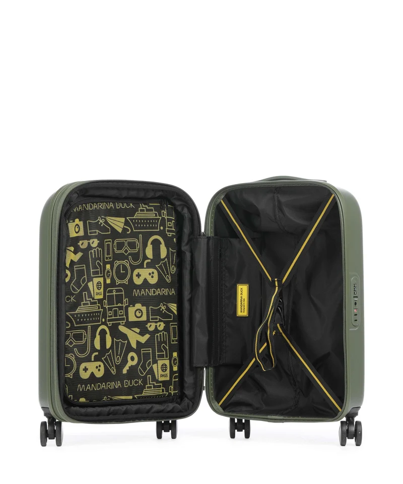 Mandarina Duck Logoduck+ Valise 4 roues pine green