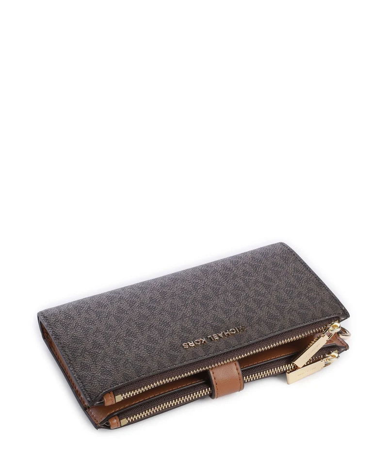 Michael Kors Jet Set Portefeuille brown