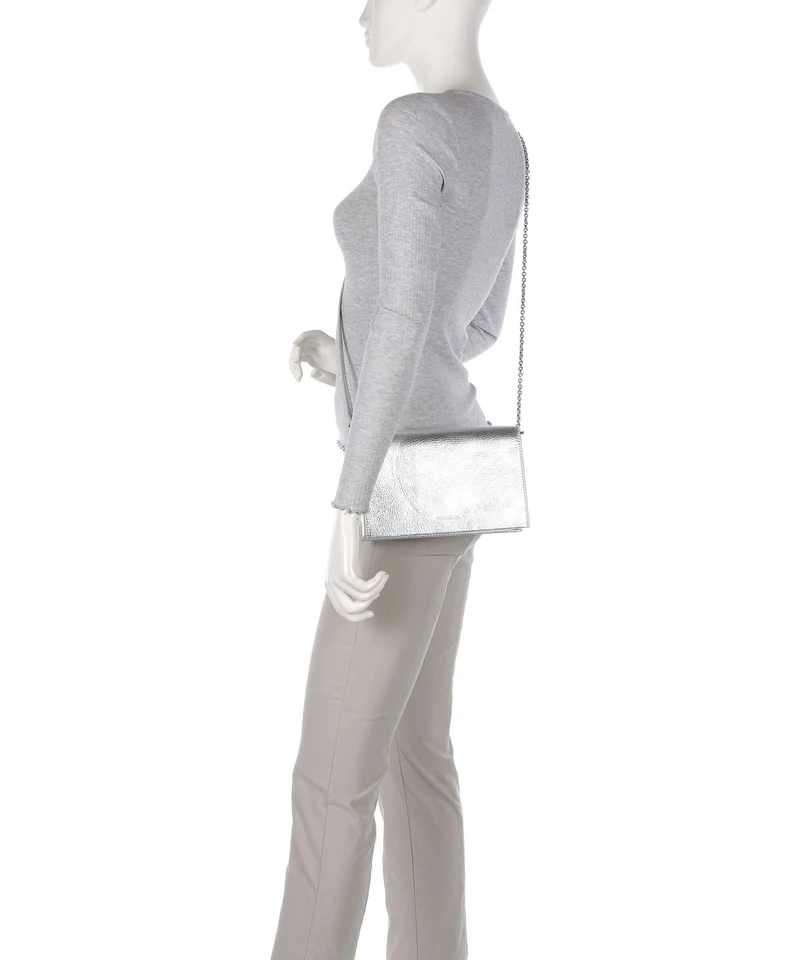 Coccinelle Dandy Sac bandoulière silver