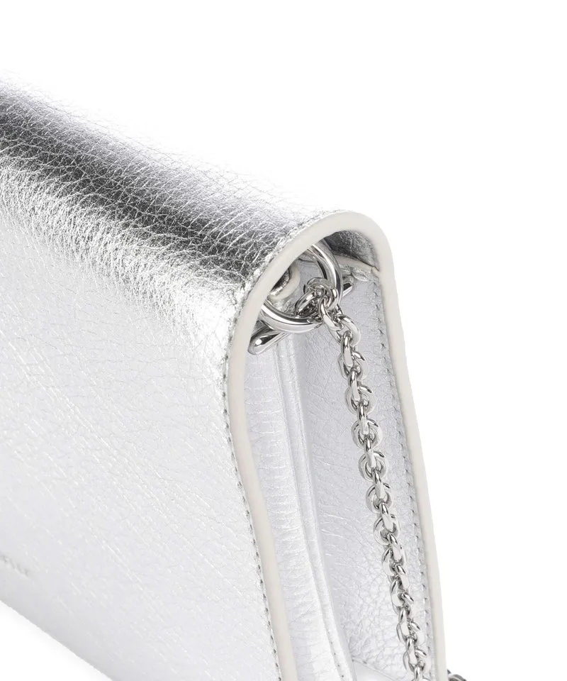 Coccinelle Dandy Sac bandoulière silver