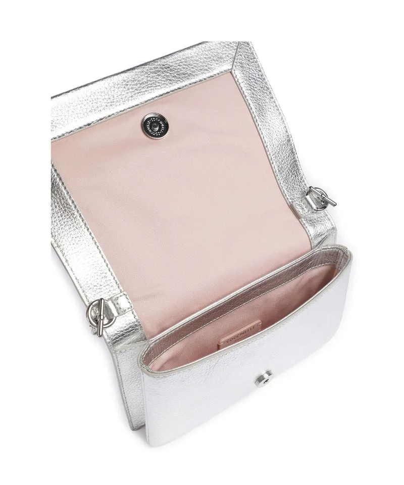 Coccinelle Dandy Sac bandoulière silver