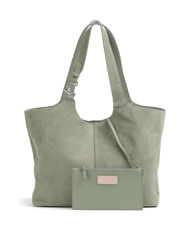 Coccinelle C-Easy Suede Sac fourre-tout greenery