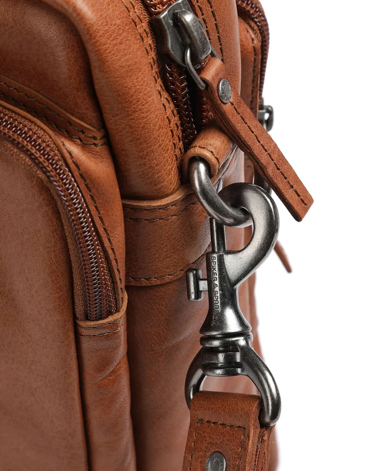 Spikes & Sparrow Bronco Porte-document brandy