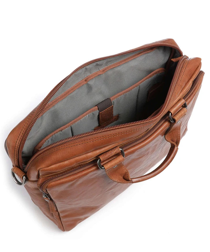 Spikes & Sparrow Bronco Porte-document brandy