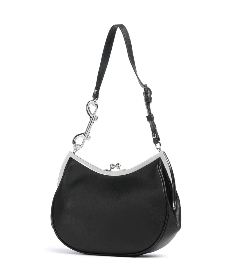 Vivienne Westwood Charm Frame Supple Sac porté épaule black