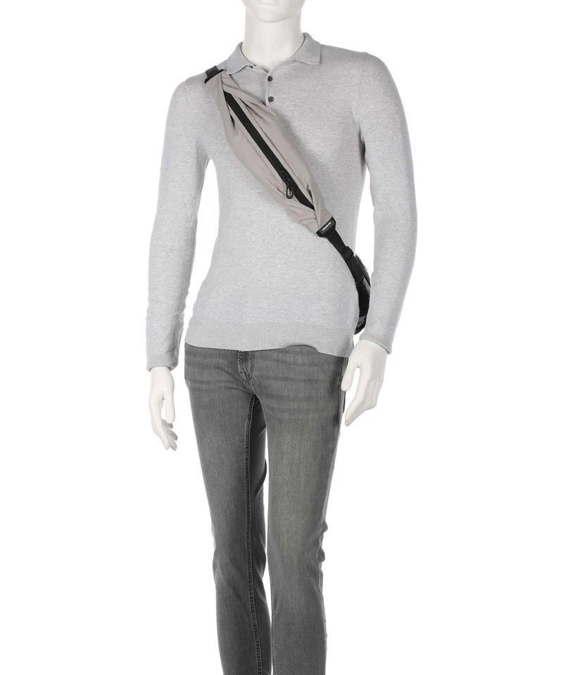 Côte&Ciel Orne Sac bandoulière light grey/sand