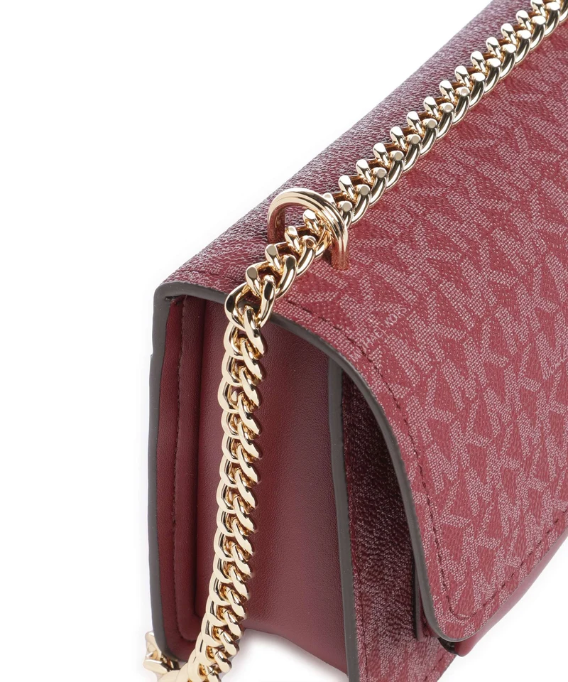 Michael Kors Claire Small Sac porté épaule mulberry
