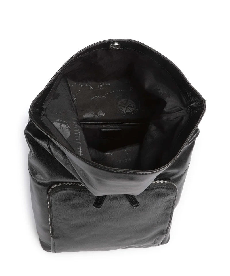 Picard Buddy Sac à dos roll-top schwarz