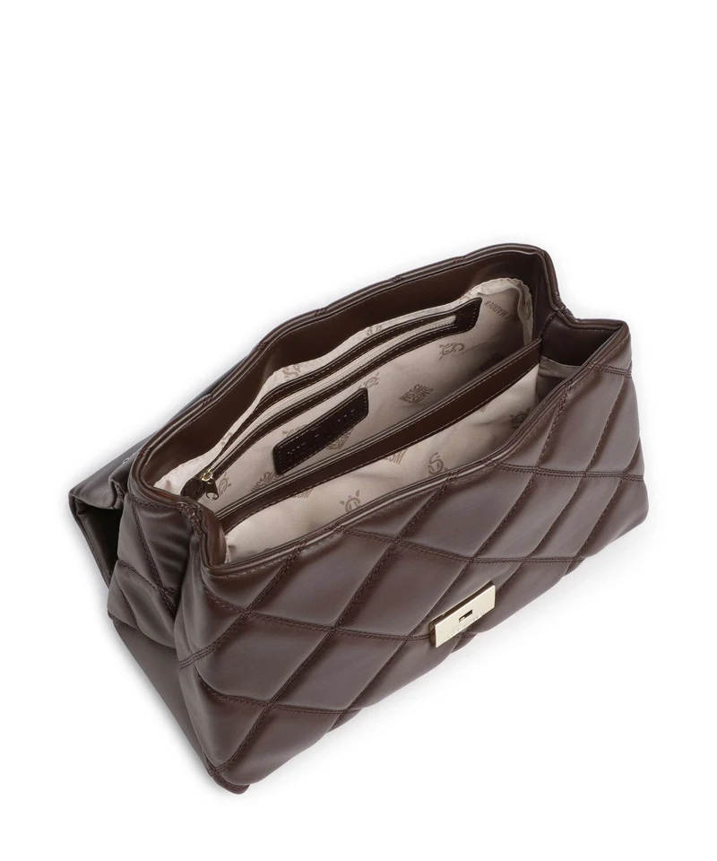 Steve Madden BJOLENE Sac porté épaule chocolate/gold