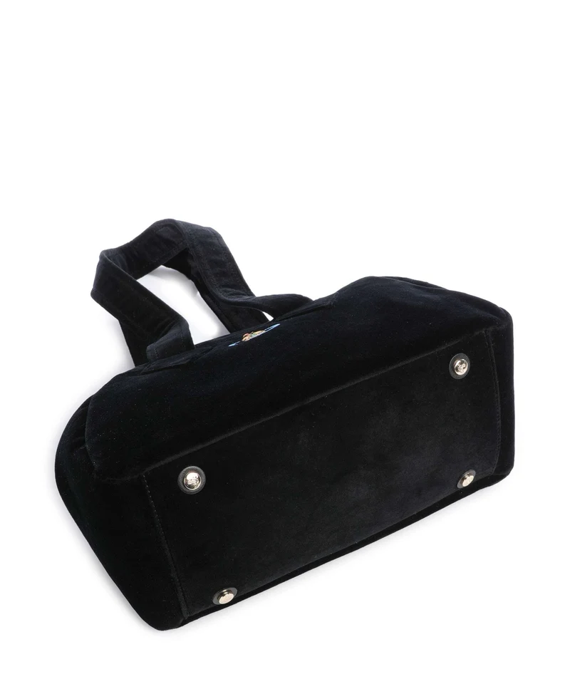 Vivienne Westwood Archive Velvet Medium Sac à main black