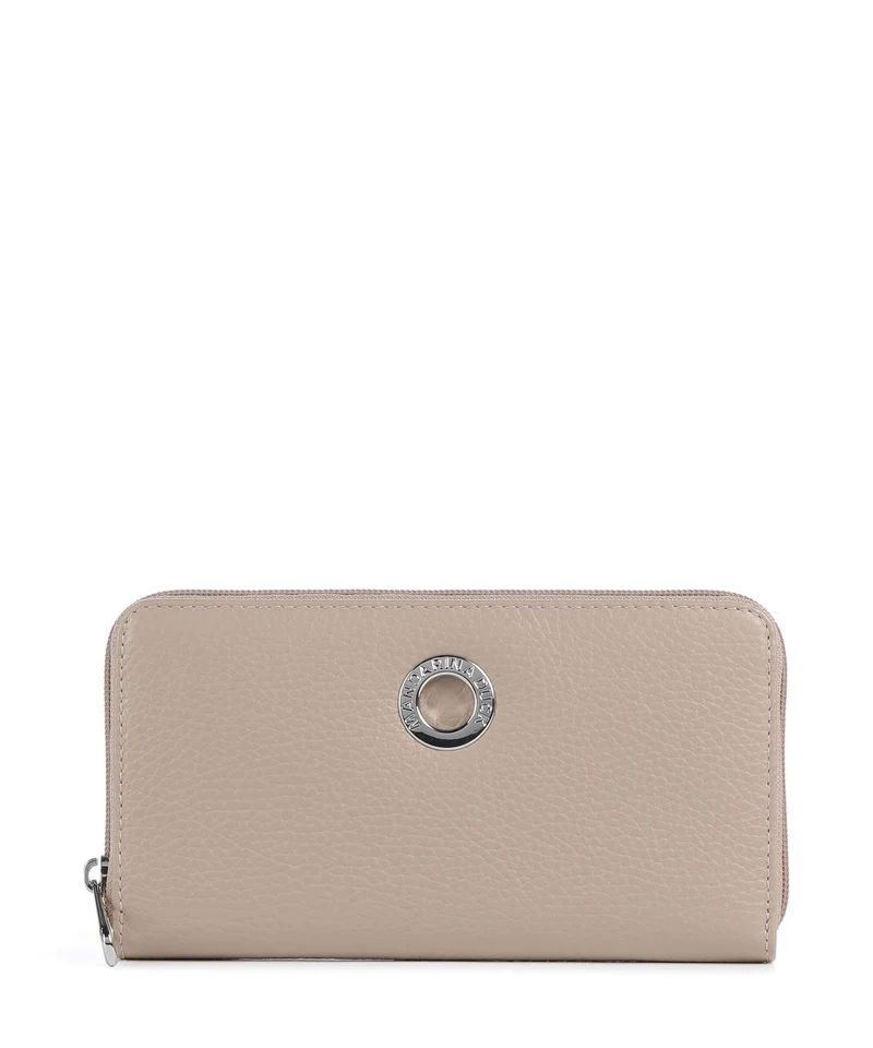 Mandarina Duck Mellow Leather Portefeuille warm taupe