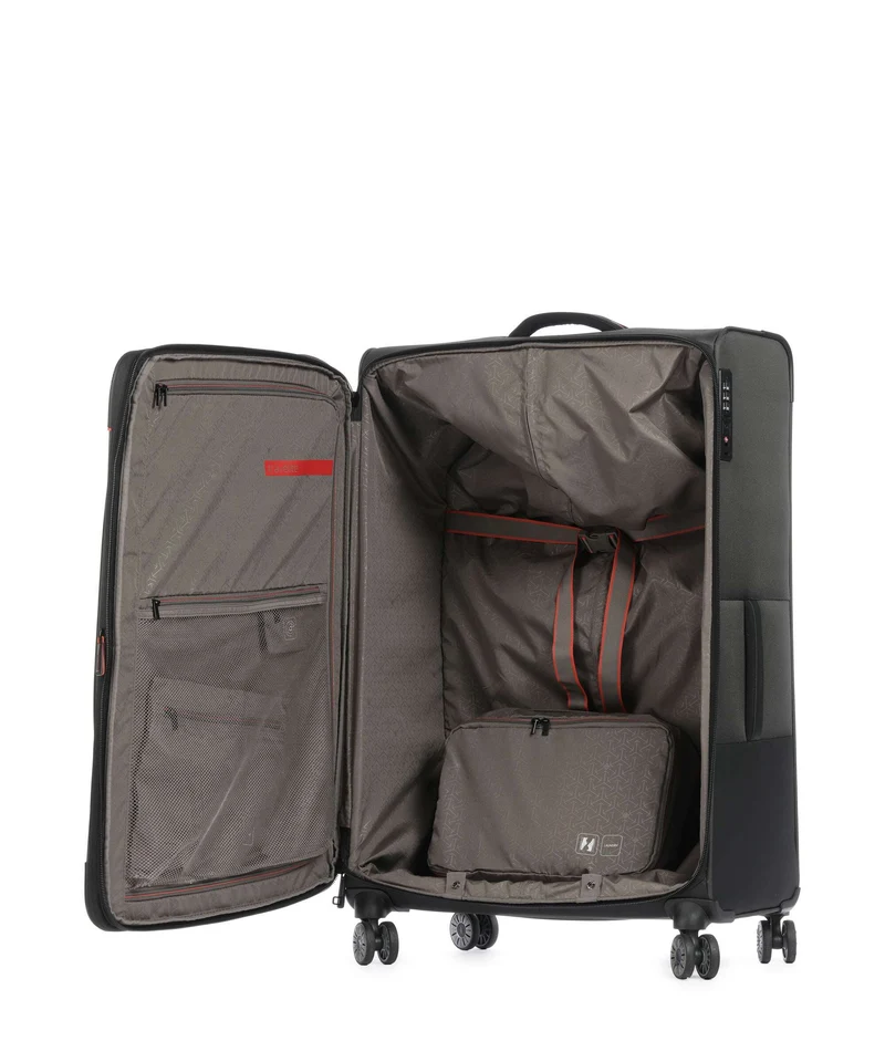 Travelite Crosslite Valise 4 roues oliv