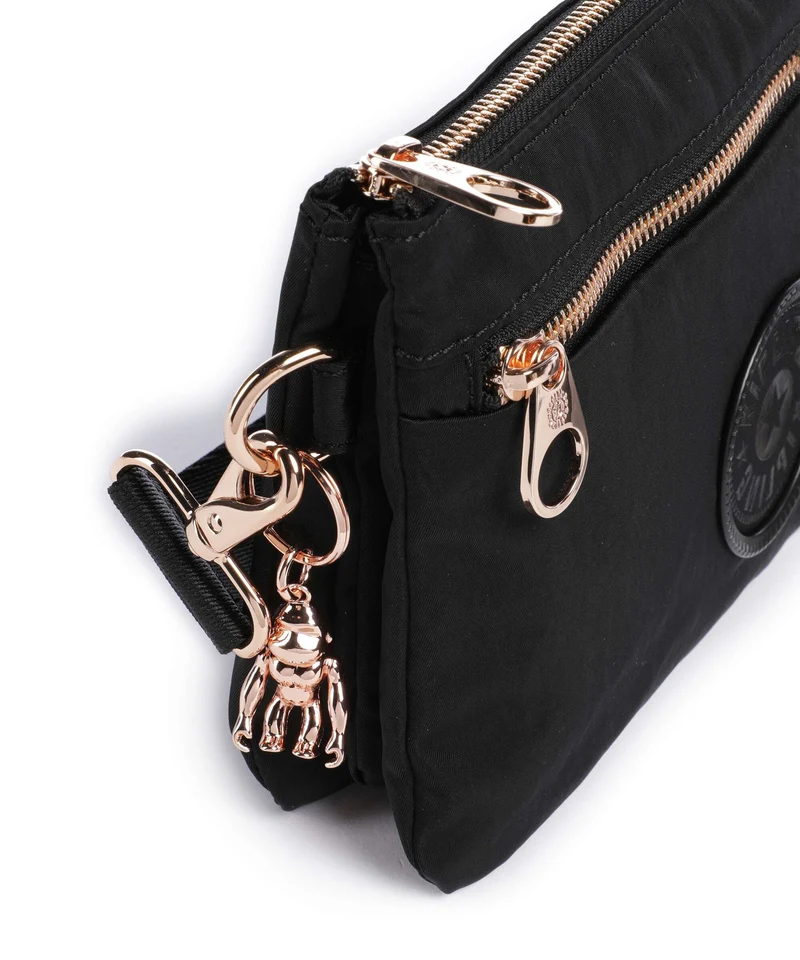 Kipling Charm Riri Zip Sac bandoulière black rose spice