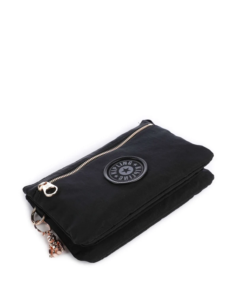 Kipling Charm Riri Zip Sac bandoulière black rose spice
