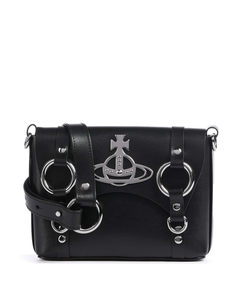 Vivienne Westwood Kim Smooth Sac bandoulière black