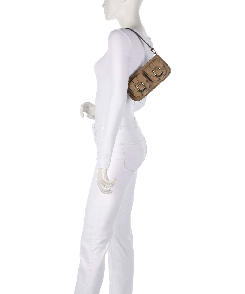 Michael Kors Zoe Small Sac porté épaule husk