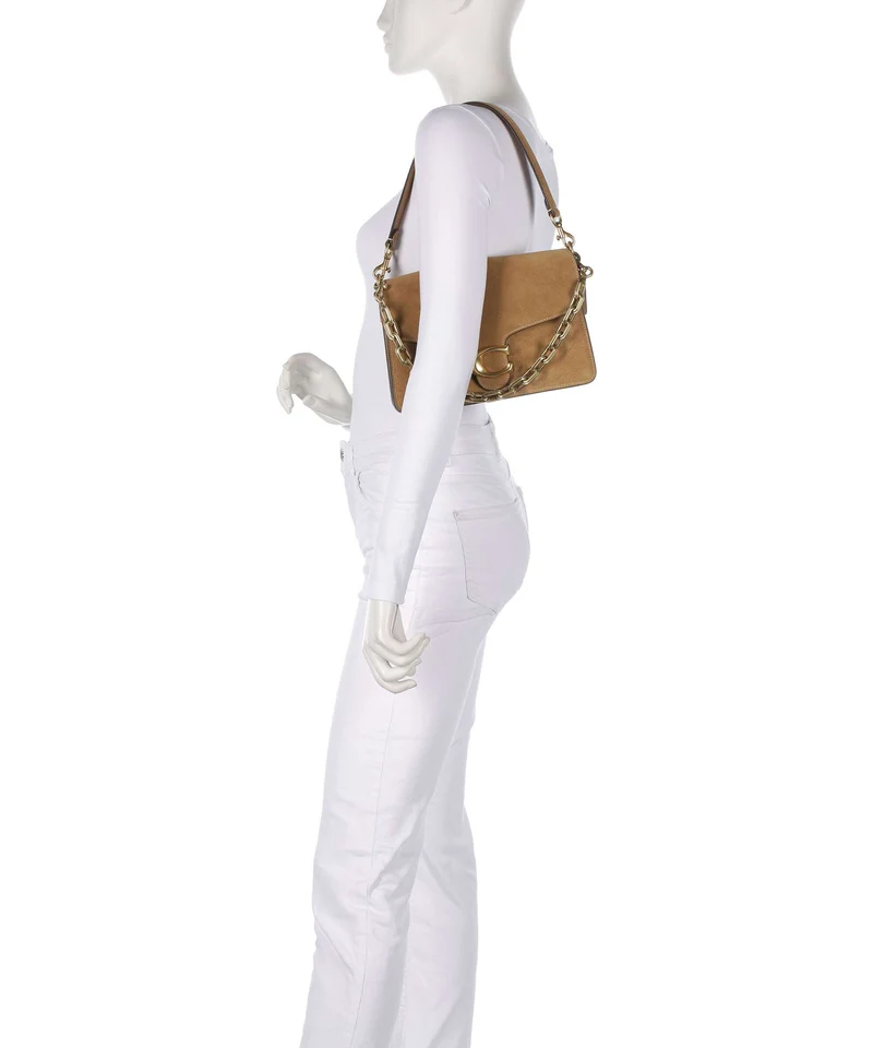 Coach Tabby Chain Sac porté épaule sand