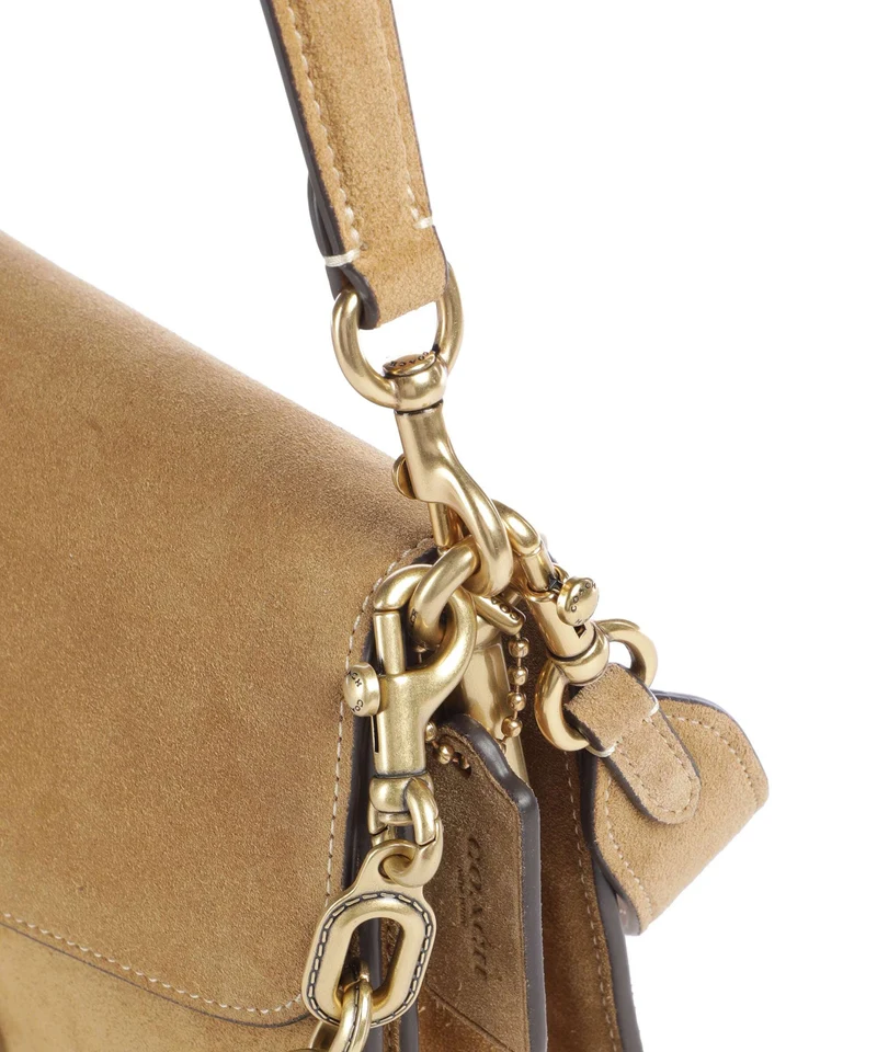 Coach Tabby Chain Sac porté épaule sand