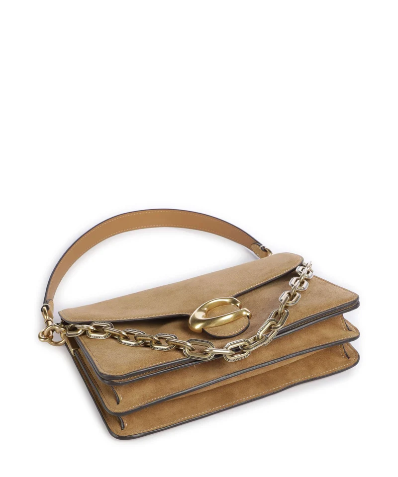 Coach Tabby Chain Sac porté épaule sand