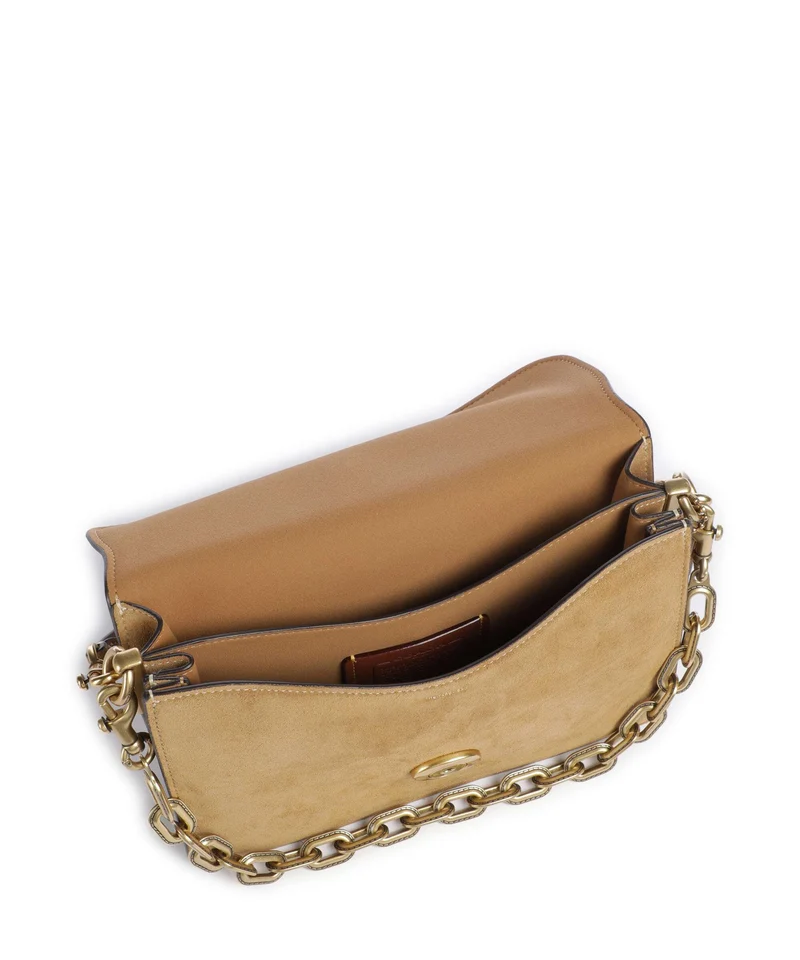 Coach Tabby Chain Sac porté épaule sand