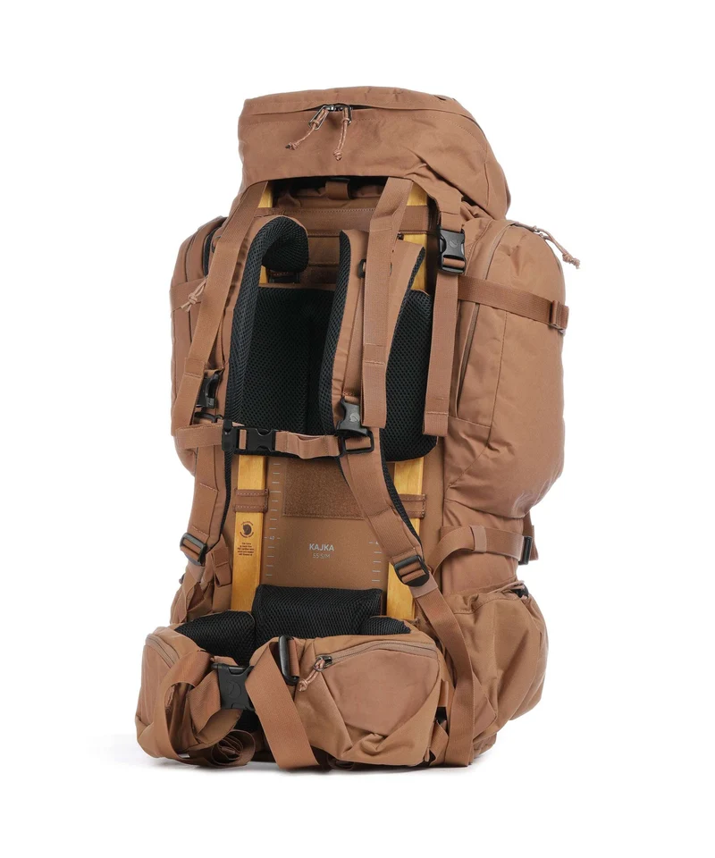 Fjällräven Kajka 55 S/M Sac à dos de trekking khaki dust