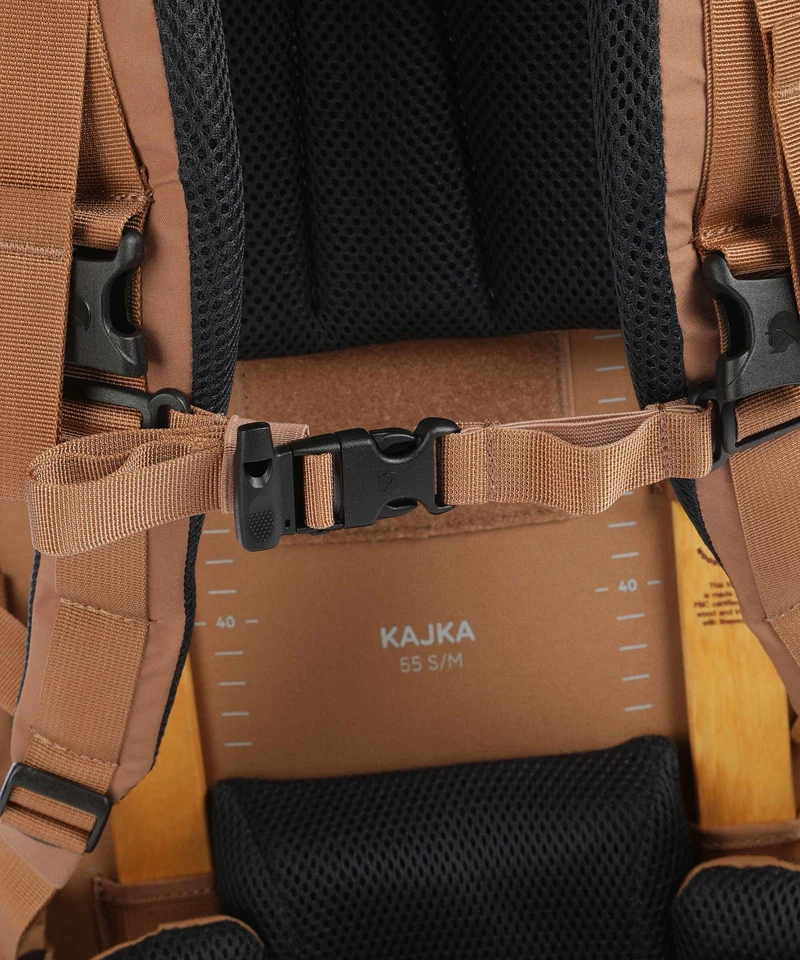 Fjällräven Kajka 55 S/M Sac à dos de trekking khaki dust