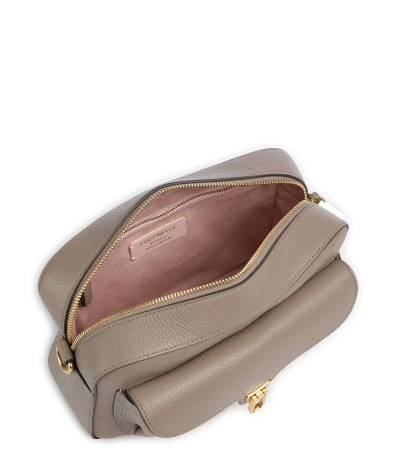 Coccinelle Beat Sac bandoulière warm taupe