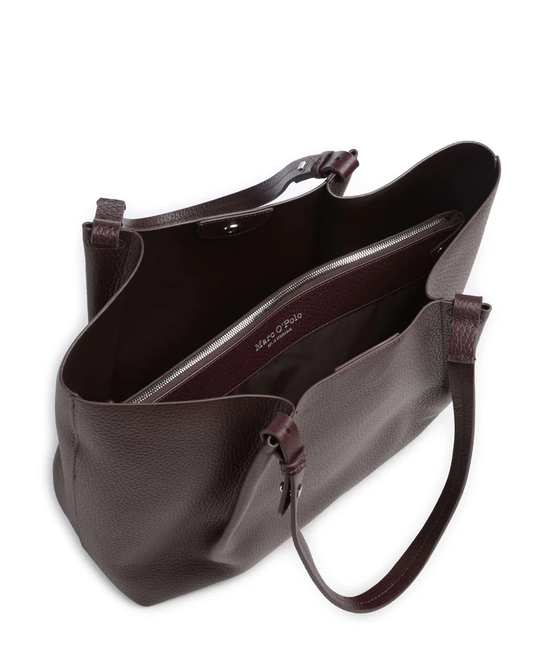 Marc O'Polo Bellar M Cabas dark aubergine
