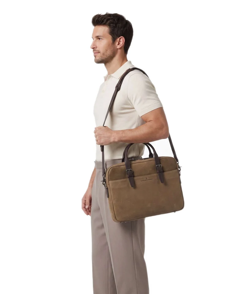Castelijn & Beerens Veneto Porte-document taupe