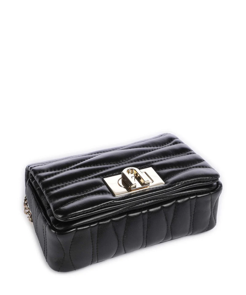 Furla 1927 Mini Soft Sac bandoulière nero
