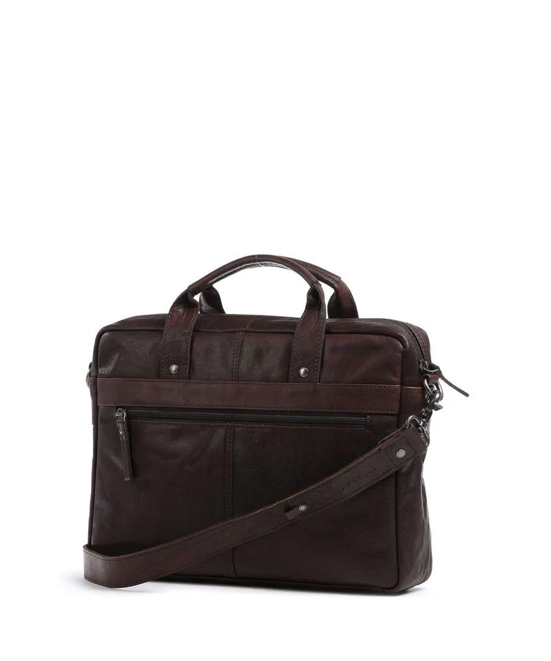 Spikes & Sparrow Bronco Porte-document dark brown