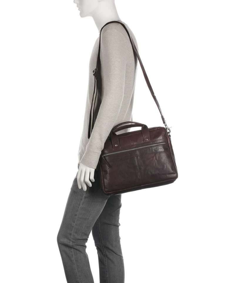 Spikes & Sparrow Bronco Porte-document dark brown