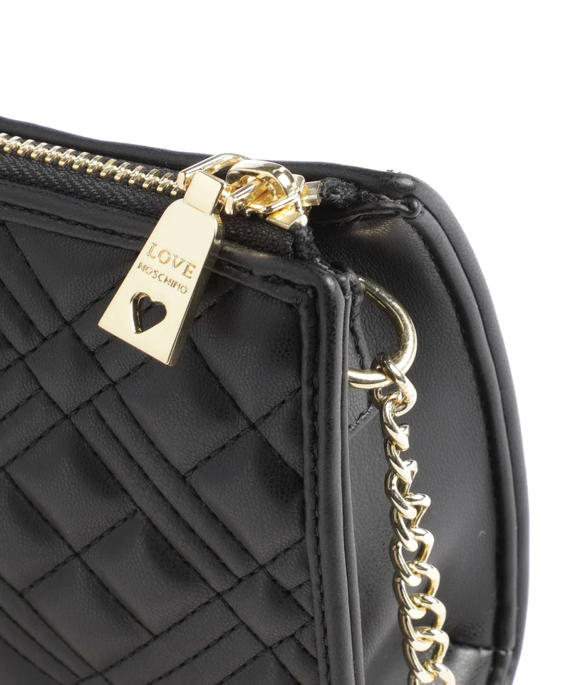 Love Moschino Quilted Sac porté épaule nero