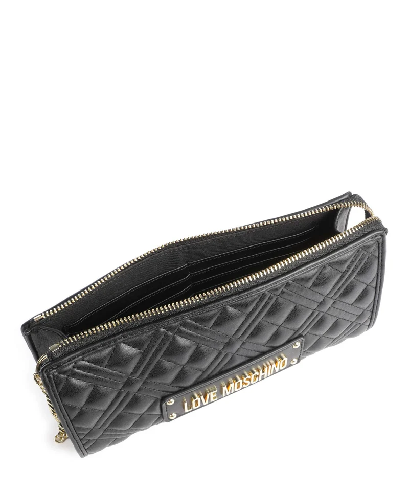 Love Moschino Quilted Sac porté épaule nero