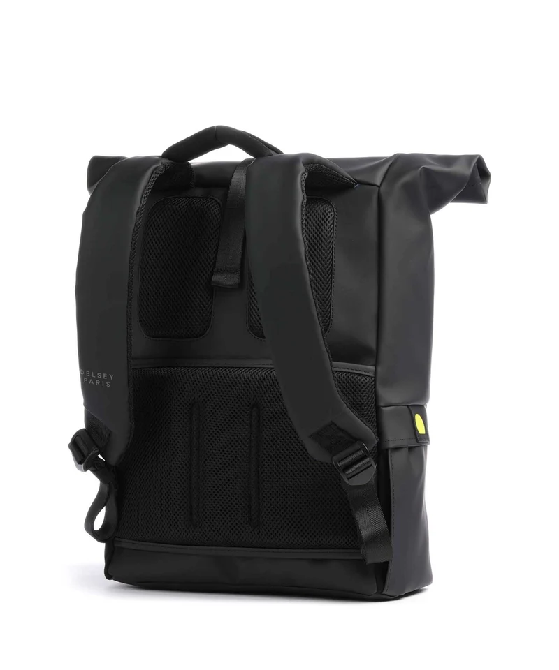 Delsey Paris Turenne Soft Sac à dos roll-top schwarz