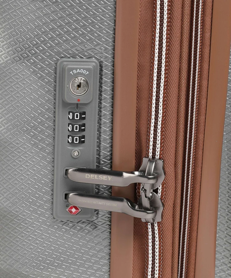 Delsey Paris Carrousel Valise 4 roues platin