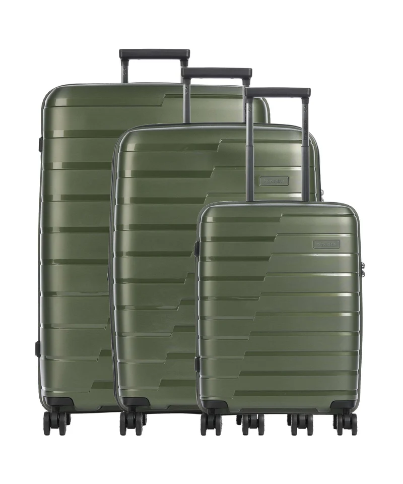 Travelite Air Base Set de valise (4 roues) olive