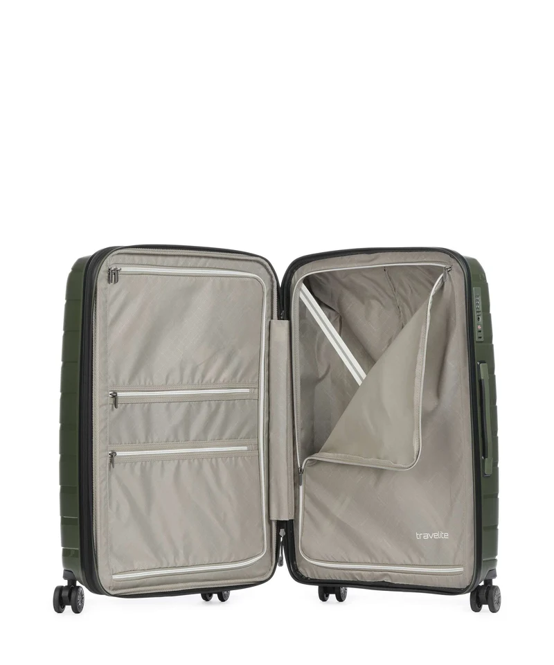 Travelite Air Base Set de valise (4 roues) olive