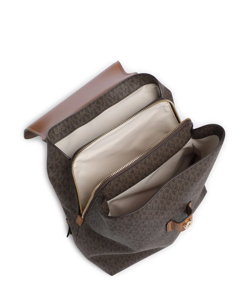 Michael Kors Quinn Medium Sac à dos brown/acorn