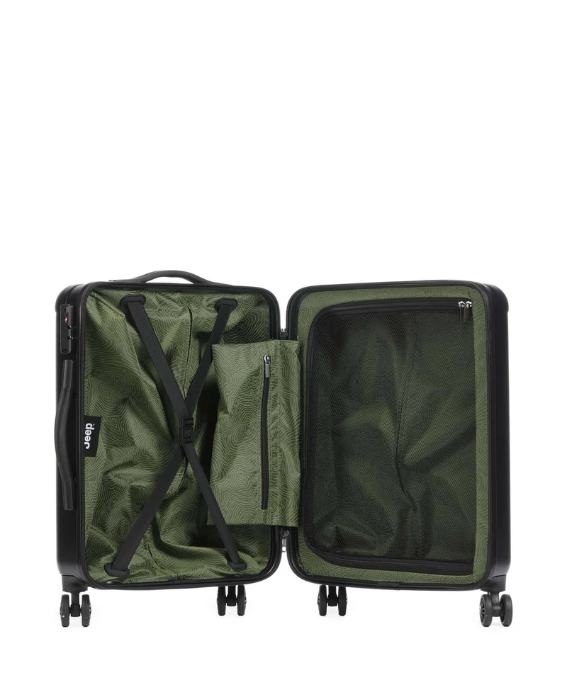 Jeep JH004C Valise 4 roues black