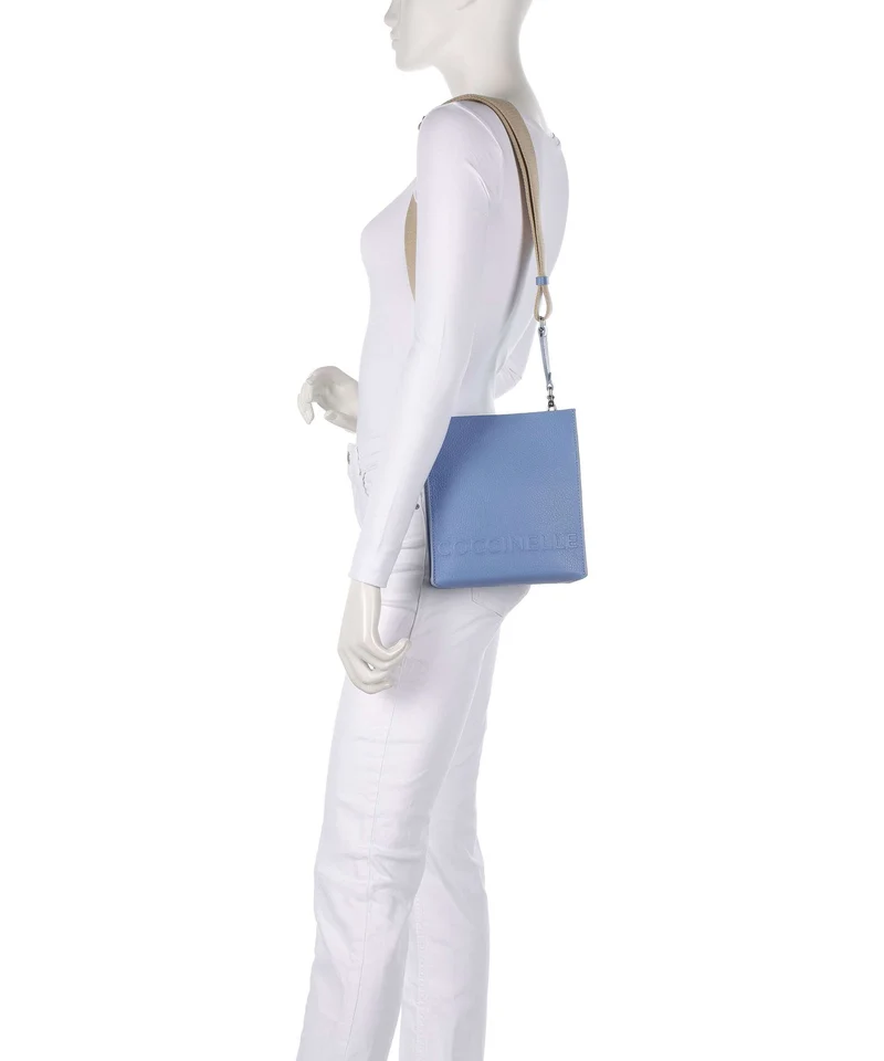 Coccinelle Myrtha Maxi Logo Sac bandoulière azul