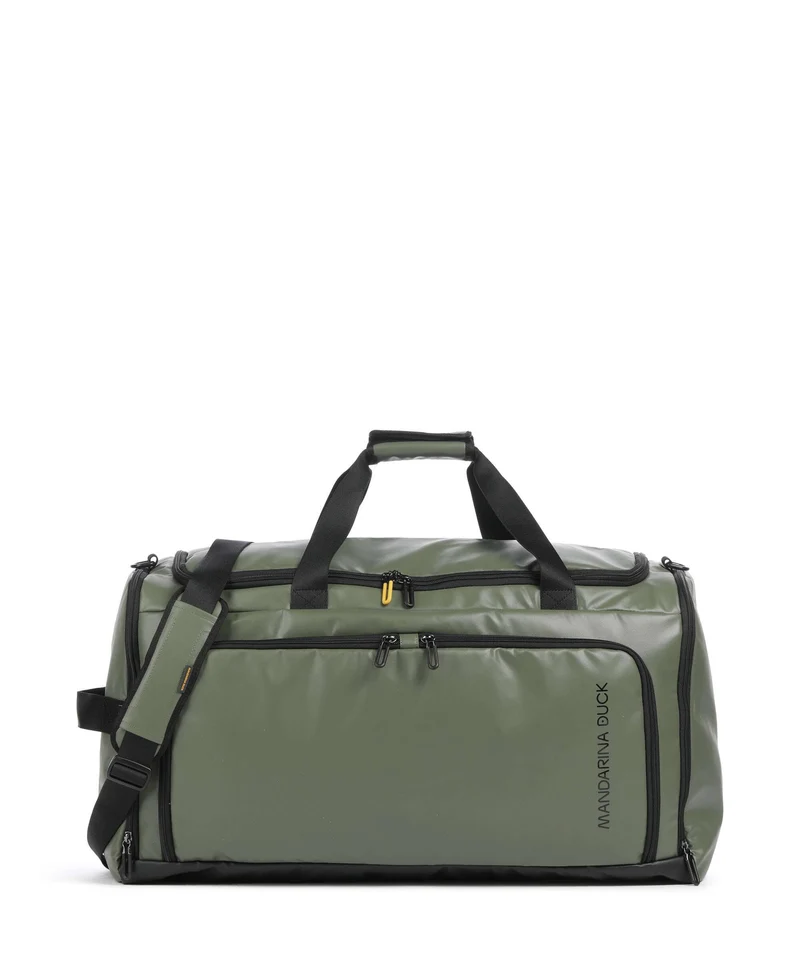 Mandarina Duck Coated Sac de voyage pine green
