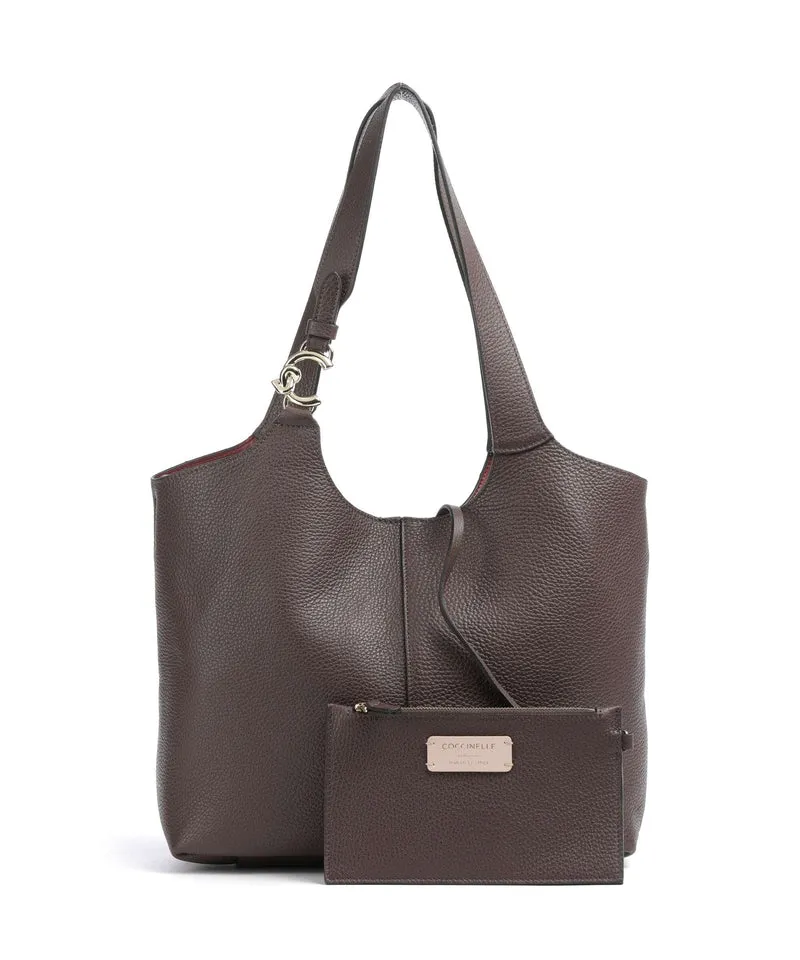 Coccinelle C-Easy Sac fourre-tout brunette