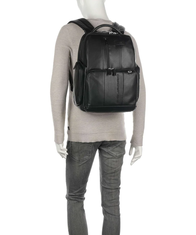 Piquadro Urban Sac à dos d'ordinateur schwarz