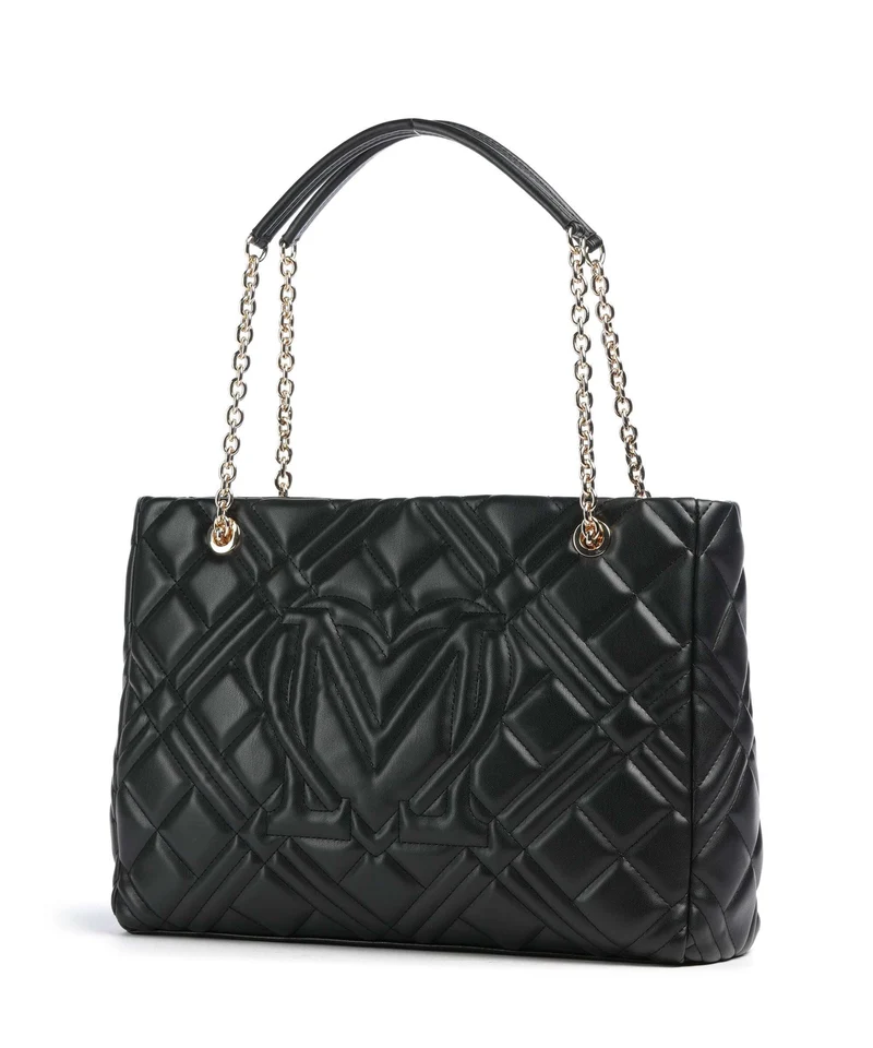 Love Moschino Quilted Cabas black