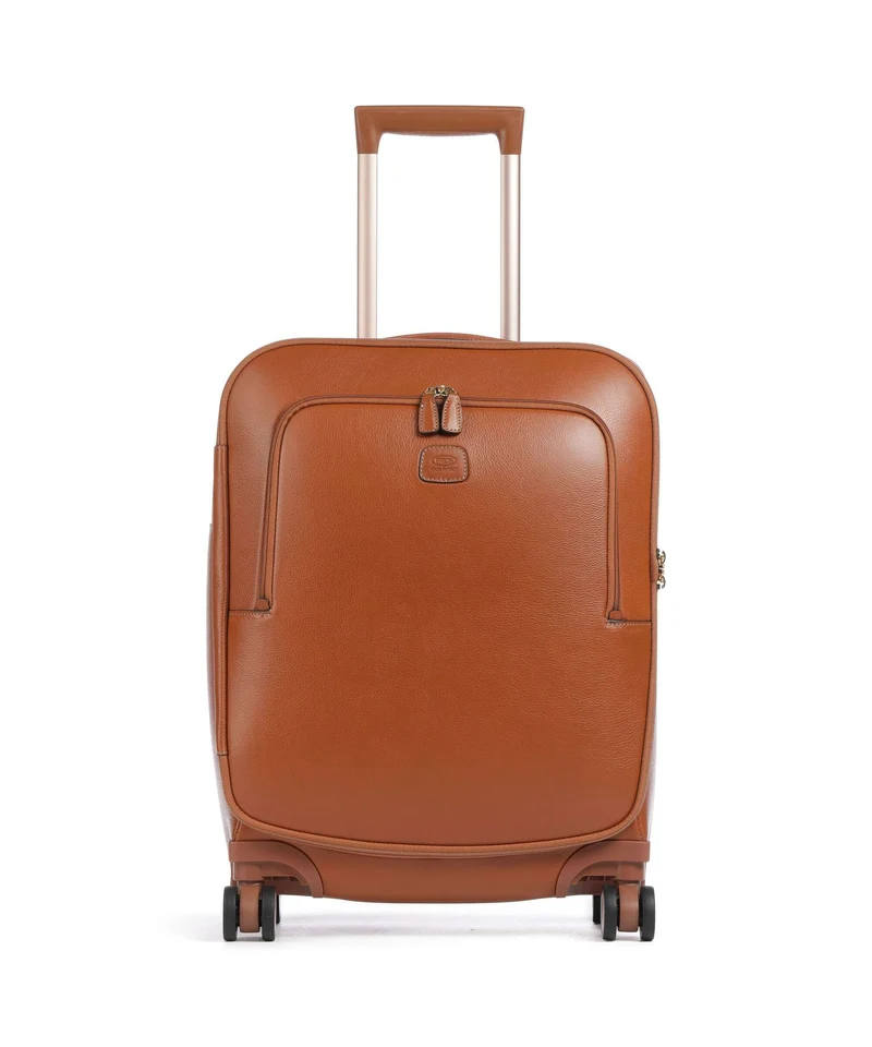 Brics Life Pelle Valise 4 roues leder
